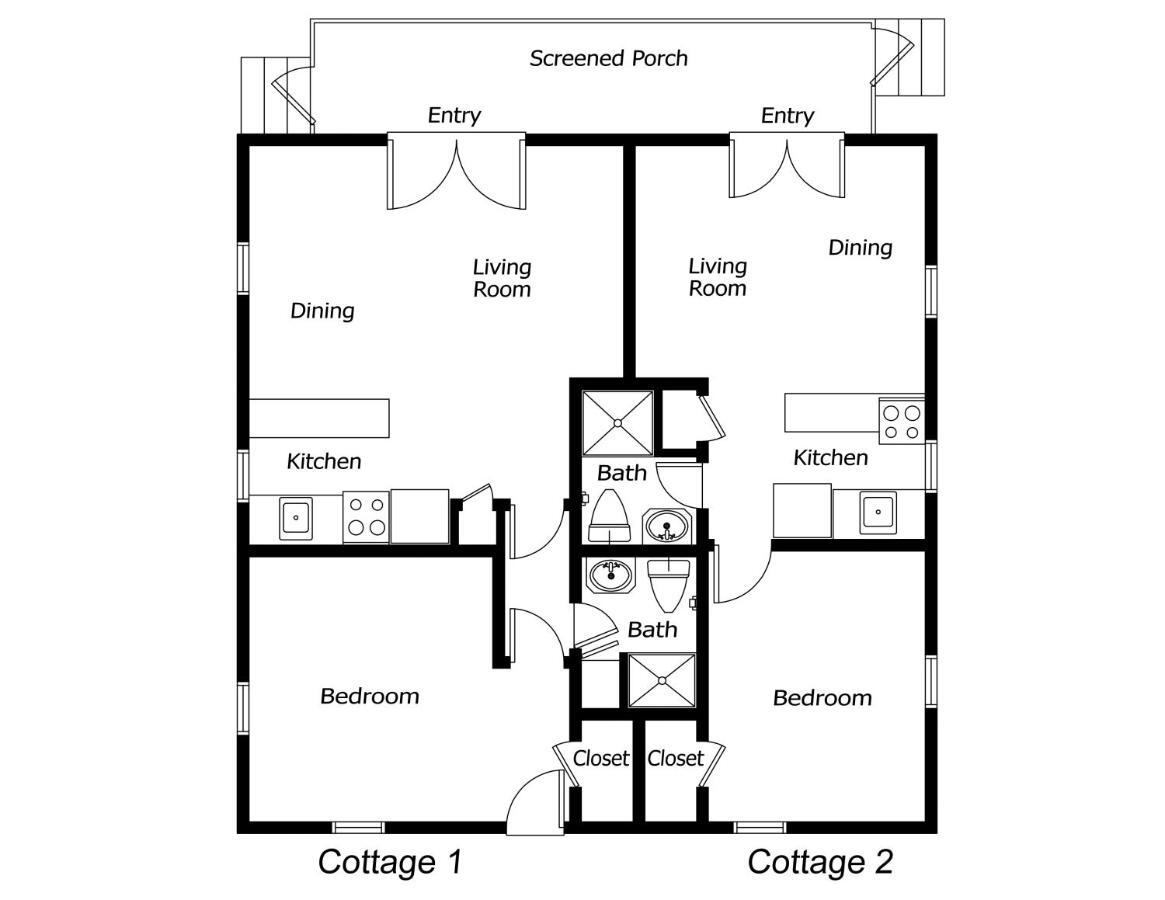 Bamboo Apartments Голмс-Біч Екстер'єр фото